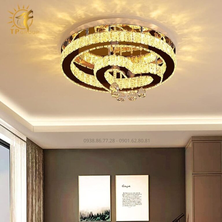 Đèn Mâm Pha Lê TPG-988 Biểu Tượng Của Sự Thịnh Vượng Và Đẳng Cấp Thượng Lưu