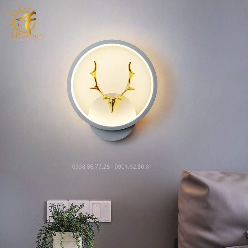 Đèn Treo Tường Decor Hình Đầu Hươu TPG-3315 Sang Trọng Và Tinh Tế