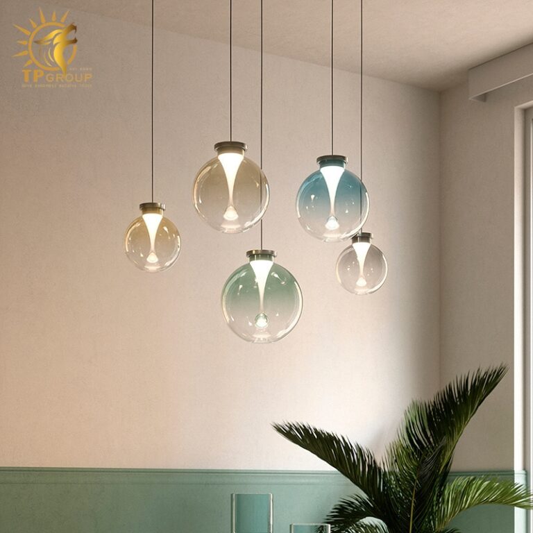 TPG-8820: Đèn Thả Pha Lê Giọt Nước – Bản Giao Hưởng Ánh Sáng Cho Không Gian Hiện Đại