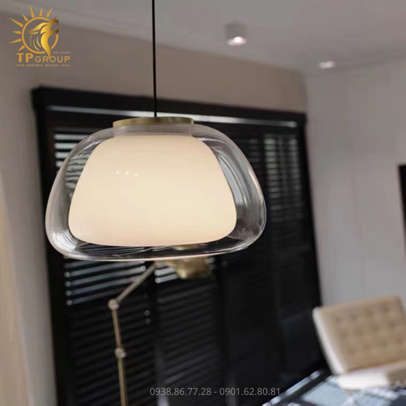 Nâng Tầm Không Gian Sống Với Đèn Thả Thủy Tinh Hai Lớp TPG-6832 Hiện Đại 5 Nâng Tầm Không Gian Sống Với Đèn Thả Thủy Tinh Hai Lớp TPG-6832 Hiện Đại
