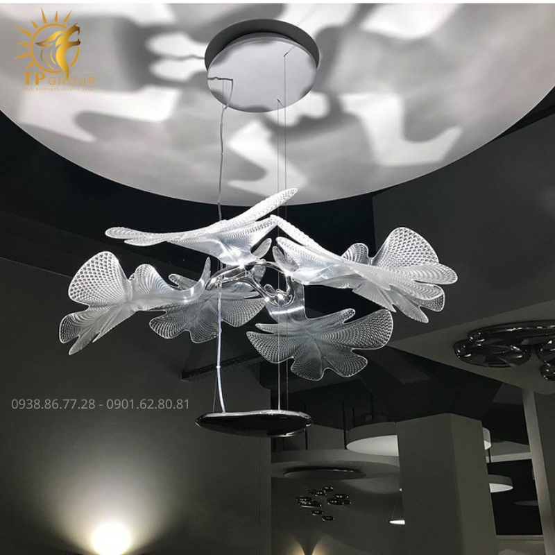 Đèn Thả Trần Hiện Đại Cánh Hoa Bay TPG-6822 – Vẻ Đẹp Tinh Khôi Cho Không Gian Sống 2 Đèn Thả Trần Hiện Đại Cánh Hoa Bay TPG-6822 – Vẻ Đẹp Tinh Khôi Cho Không Gian Sống
