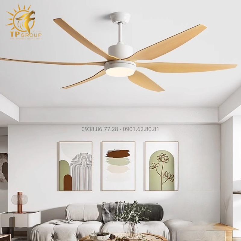 Quạt Trần TPG-2026W: Bản Giao Hưởng Của Gió Và Nghệ Thuật Tối Giản 3 Quạt Trần TPG-2026W: Bản Giao Hưởng Của Gió Và Nghệ Thuật Tối Giản