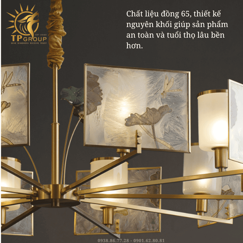 Đèn Chùm Indochine TPG-6603: Bản Giao Hưởng Giữa Nét Đẹp Hoài Cổ Và Hiện Đại 52 Đèn Chùm Indochine TPG-6603: Bản Giao Hưởng Giữa Nét Đẹp Hoài Cổ Và Hiện Đại