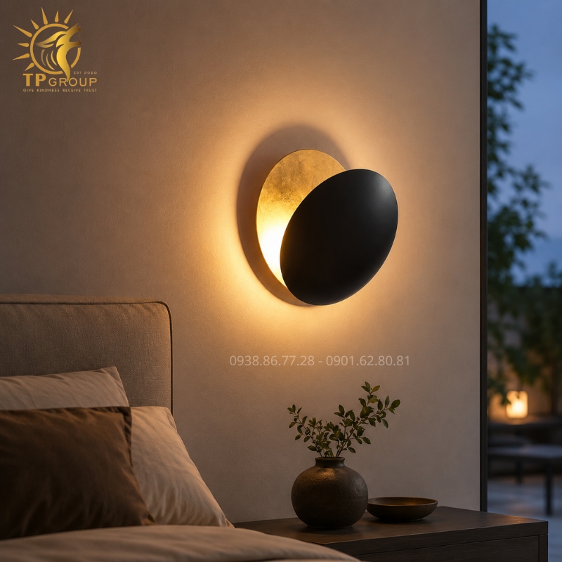 Đèn Tường Nguyệt Thực TPG-8622 – Vũ Điệu Ánh Sáng Phong Cách Bắc Âu Cho Không Gian Thượng Lưu 10 Đèn Tường Nguyệt Thực TPG-8622 – Vũ Điệu Ánh Sáng Phong Cách Bắc Âu Cho Không Gian Thượng Lưu