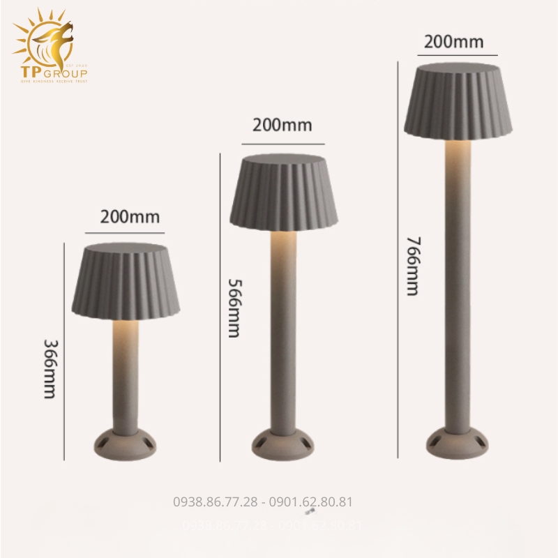 Đèn Nấm Sân Vườn TPG-6890 Bản Tình Ca Ánh Sáng Nâng Tầm Kiến Trúc Ngoại Thất 10 Đèn Nấm Sân Vườn TPG-6890: Bản Tình Ca Ánh Sáng Nâng Tầm Kiến Trúc Ngoại Thất