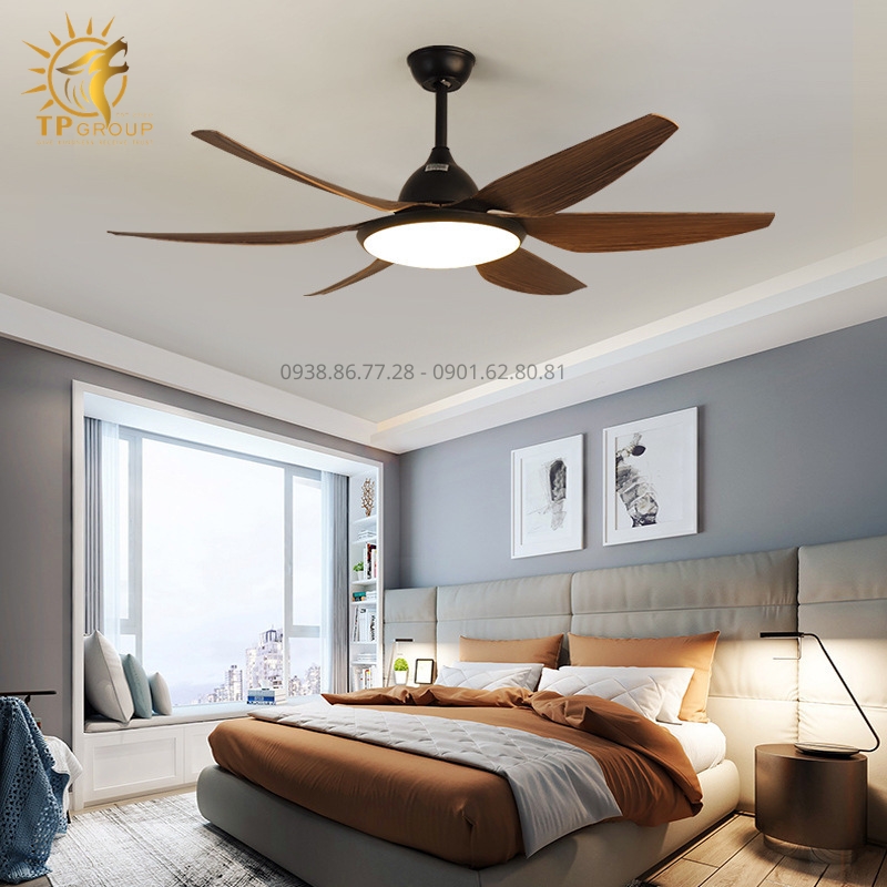 Quạt Trần Đèn Cao Cấp TPG118 27 Quạt Trần Đèn Cao Cấp TPG118 – Tuyệt Tác Cánh Gỗ Nâng Tầm Không Gian Sống Thượng Lưu
