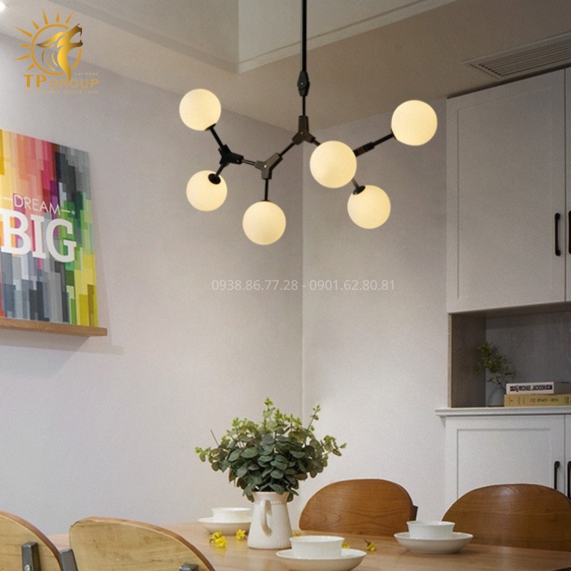 Đèn Thả Hiện Đại TPG-3691 20 Đèn Thả Hiện Đại TPG-3691 – Biểu Tượng Nghệ Thuật Phóng Khoáng Phong Cách Bắc Âu