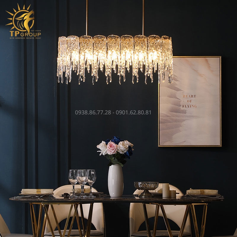 Tuyệt Tác "Băng Tan" TPG-9288 – Đỉnh Cao Ánh Sáng Cho Không Gian Thượng Lưu