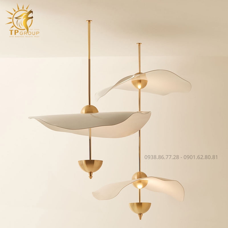 Đèn Thả Trần Hiện Đại Lá Sen TPG-8852 – Khơi Nguồn Cảm Hứng Bắc Âu Tinh Tế Cho Không Gian Sống