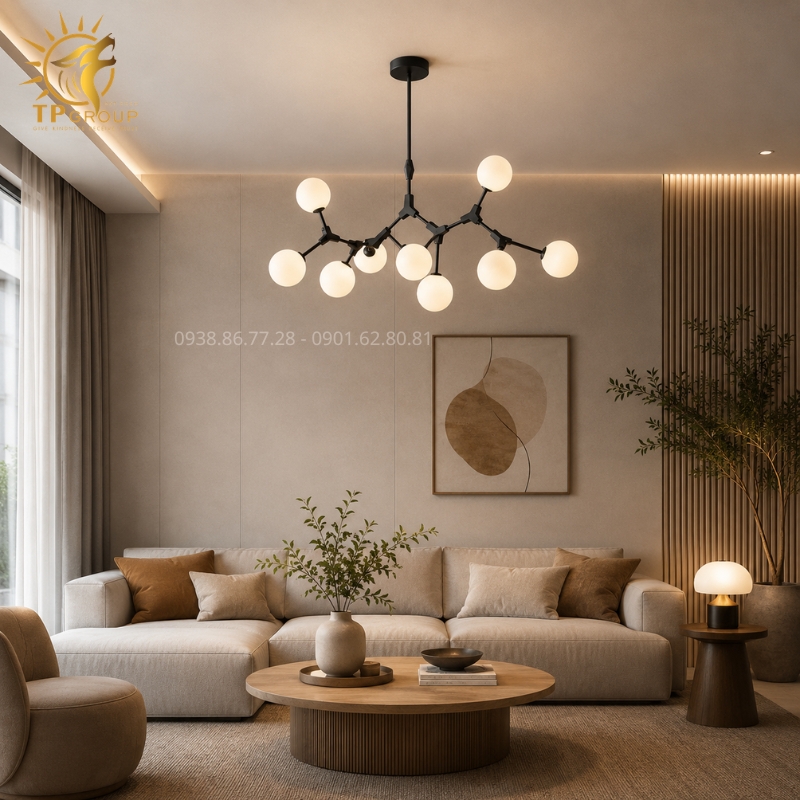 Đèn Thả Hiện Đại TPG-3691 18 Đèn Thả Hiện Đại TPG-3691 – Biểu Tượng Nghệ Thuật Phóng Khoáng Phong Cách Bắc Âu
