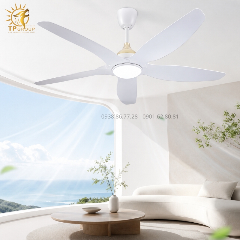 Kiến Tạo Không Gian Sống Thượng Lưu Với Quạt Trần Đèn Cao Cấp TPG-8866
