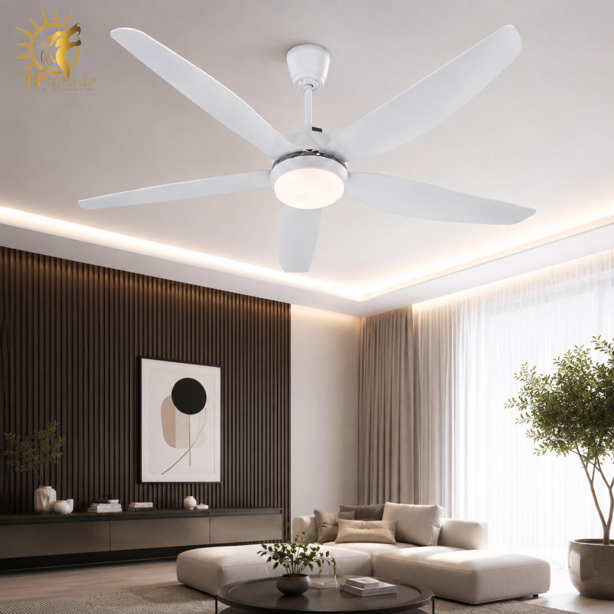 Quạt Trần Đèn Hiện Đại TPG-141