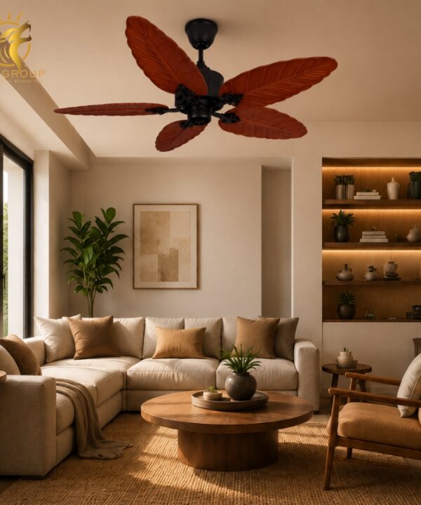 Quạt Trần Căn Hộ Hiện Đại DCT FAN TPG-506 – Khi Tiện Nghi Công Nghệ Chạm Đến Nghệ Thuật Không Gian
