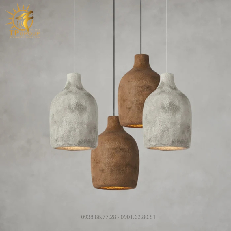 Đèn Thả Trần Wabi-sabi TPG-T051 19 Đèn Thả Trần Wabi-sabi TPG-T051: Nét Đẹp Nguyên Bản Từ Sự Không Hoàn Hảo Cho Không Gian An Yên