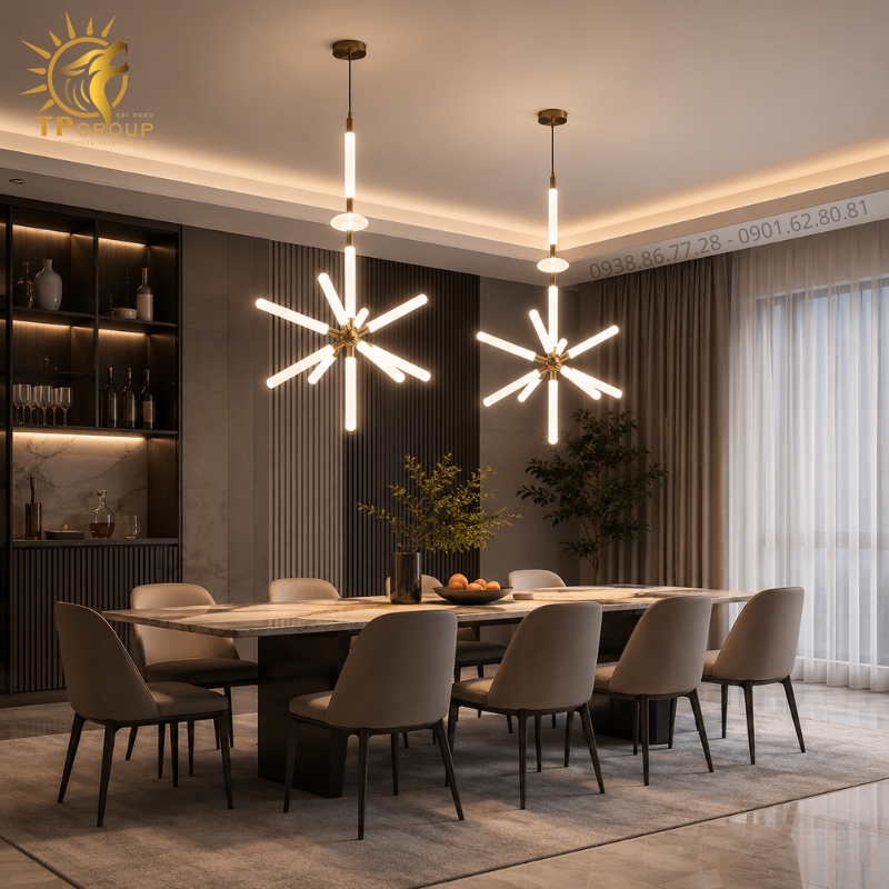 Đèn Chùm Trang Trí Hiện Đại TPG-T105 43 11 17