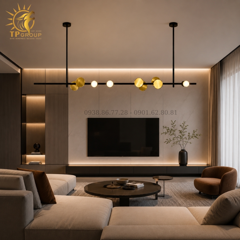 Đèn Thả Bàn Ăn Hiện Đại TPG-934 – Sợi Dây Gắn Kết Ánh Sáng Và Hương Vị Gia Đình Đương Đại