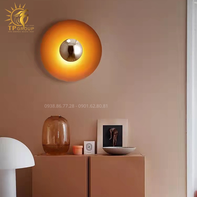 Đèn Tường Trang Trí Hiện Đại TPG-W124 46 Đèn Tường Trang Trí Hiện Đại TPG-W124: Tuyệt Tác Hình Đĩa Bay Khơi Nguồn Ánh Sáng Tương Lai Cho Vách Tường Tối Giản