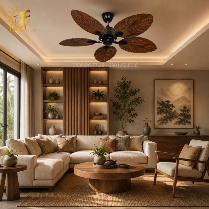 Quạt Trần Căn Hộ Cao Cấp DCT FAN TPG-789 – Khơi Nguồn Làn Gió Tự Nhiên Và Nghệ Thuật Kiến Trúc Đương Đại 3 Quạt Trần Căn Hộ Cao Cấp DCT FAN TPG-789 – Khơi Nguồn Làn Gió Tự Nhiên Và Nghệ Thuật Kiến Trúc Đương Đại