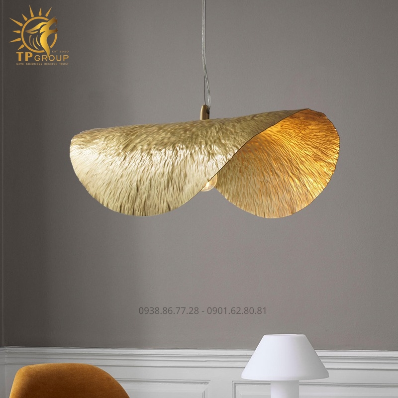 Đèn Thả Trần Lá Sen Đồng Cao Cấp TPG-T037 4 Đèn Thả Trần Lá Sen Đồng Cao Cấp TPG-T037: Điêu Khắc Nghệ Thuật Khơi Nguồn Cảm Hứng Thiên Nhiên
