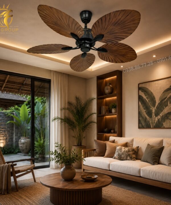 Quạt Trần Căn Hộ Cao Cấp DCT FAN TPG-789 – Khơi Nguồn Làn Gió Tự Nhiên Và Nghệ Thuật Kiến Trúc Đương Đại