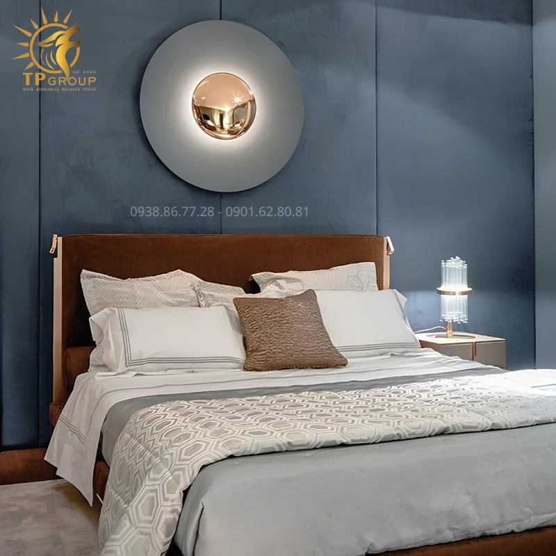 Đèn Tường Trang Trí Hiện Đại TPG-W124 49 Đèn Tường Trang Trí Hiện Đại TPG-W124: Tuyệt Tác Hình Đĩa Bay Khơi Nguồn Ánh Sáng Tương Lai Cho Vách Tường Tối Giản