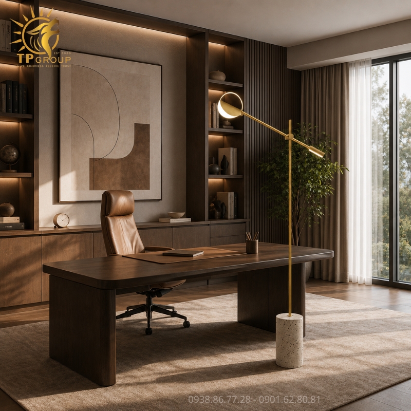 Đèn Sàn Hiện Đại TPG-S2040: Nét Vẽ Tối Giản Kiến Tạo Góc Chill Thượng Lưu