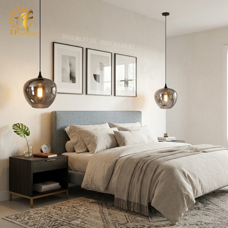 Đèn Chùm Hiện Đại TPG-T079: Vũ Điệu Bong Bóng Thủy Tinh Khơi Nguồn Sống Bắc Âu
