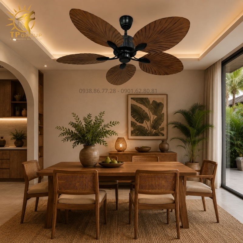 Quạt Trần Căn Hộ Cao Cấp DCT FAN TPG-789 – Khơi Nguồn Làn Gió Tự Nhiên Và Nghệ Thuật Kiến Trúc Đương Đại 8 Quạt Trần Căn Hộ Cao Cấp DCT FAN TPG-789 – Khơi Nguồn Làn Gió Tự Nhiên Và Nghệ Thuật Kiến Trúc Đương Đại