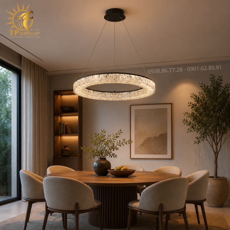 Đèn Thả Hiện Đại Phong Cách Bắc Âu TPG-L065 10 Đèn Thả Hiện Đại Phong Cách Bắc Âu TPG-L065: Vòng Tròn Ánh Sáng Kiến Tạo Không Gian Sống Thời Thượng