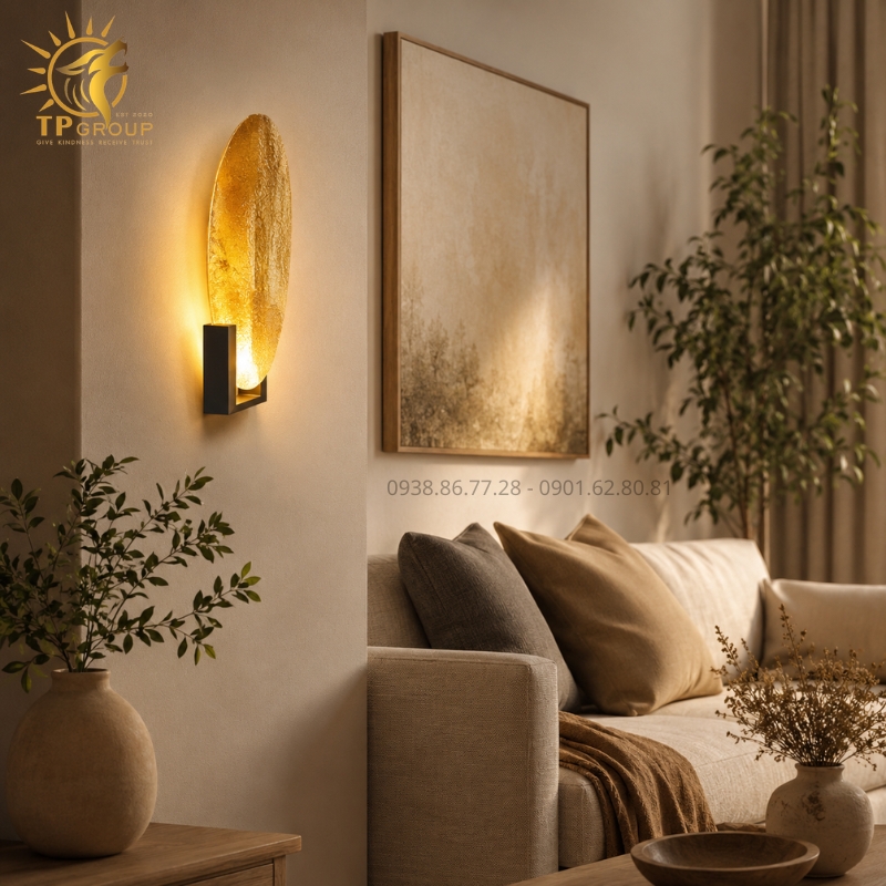 Đèn Tường Trang Trí Phong Cách Bắc Âu TPG-W121 9 Đèn Tường Trang Trí Phong Cách Bắc Âu TPG-W121: Hào Quang Kim Loại Nâng Tầm Nghệ Thuật Sắp Đặt Vách Tường