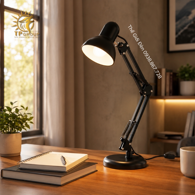 Đèn Bàn Pixar Cao Cấp TPG-DB511 3 Đèn bàn cao cấp TGD-DB511 chính hãng TP GROUP thiết kế sang trọng cho phòng ngủ