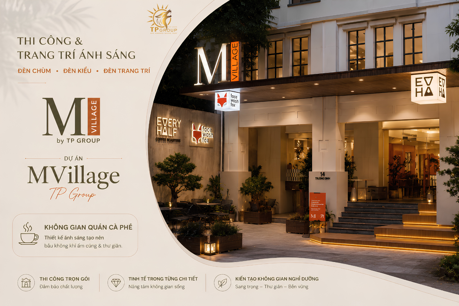 Dịch Vụ Thi Công Ánh Sáng Resort, Hotel, Villa Trọn Gói – Nâng Tầm Không Gian Nghỉ Dưỡng 4 Giải pháp thi công ánh sáng Hotel, Villa giúp thu hút khách hàng ngay từ cái nhìn đầu tiên.
