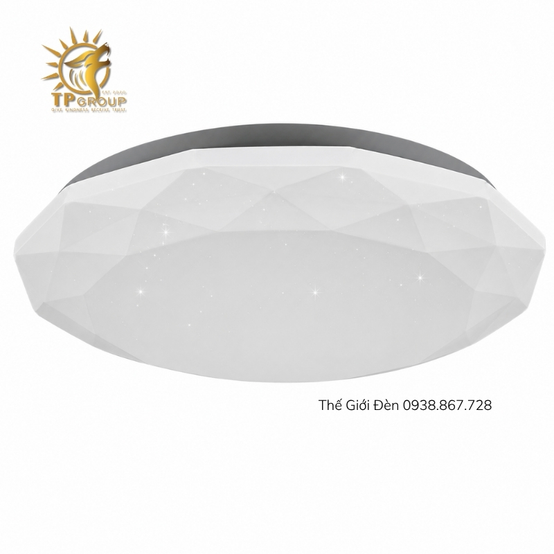 Đèn LED Ốp Trần Kim Cương TPG-DOT484 3 Đèn ốp trần kim cương