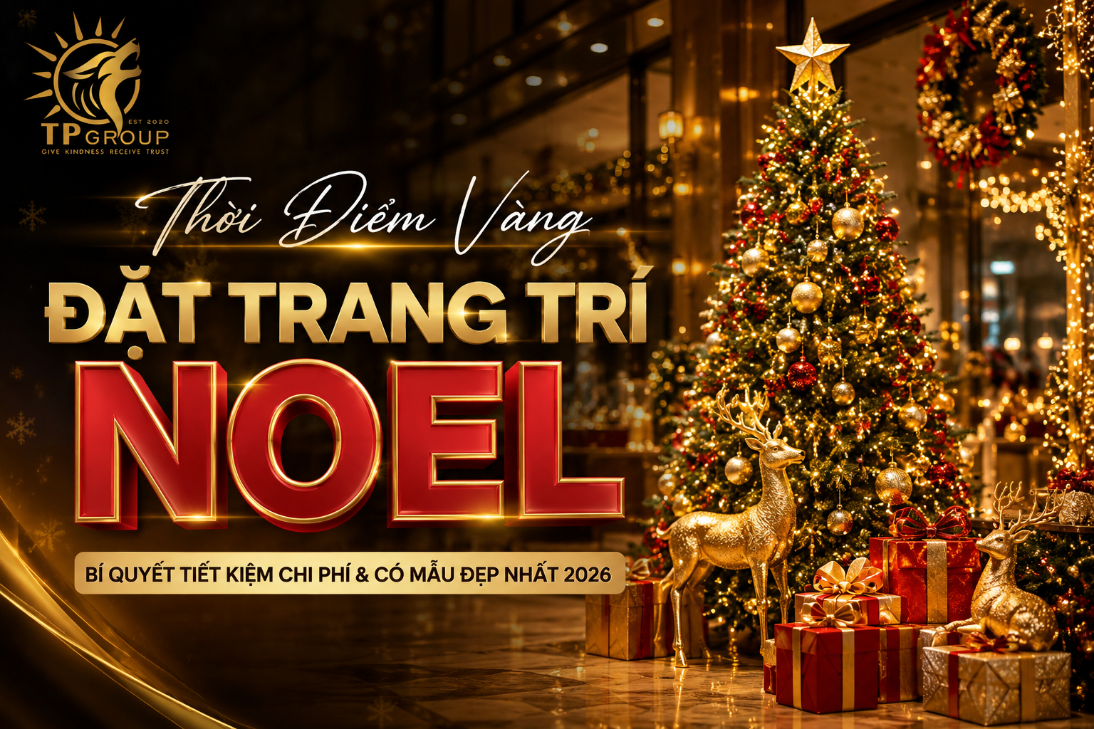 thoi diem vang dat trang tri noel