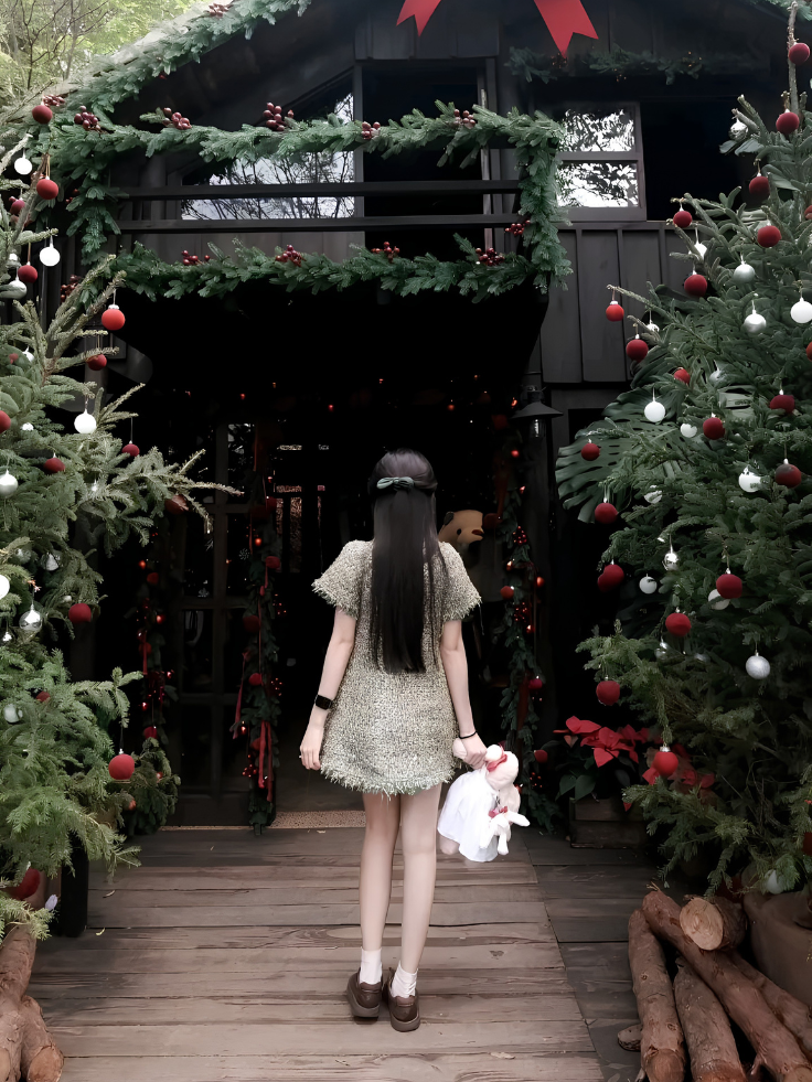 Concept trang trí noel lối đi, tạo góc checkin