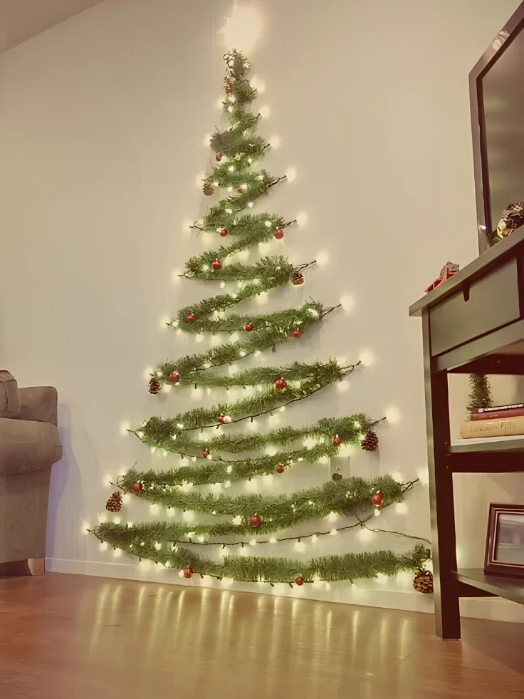 Làm cây thông tại nhà 