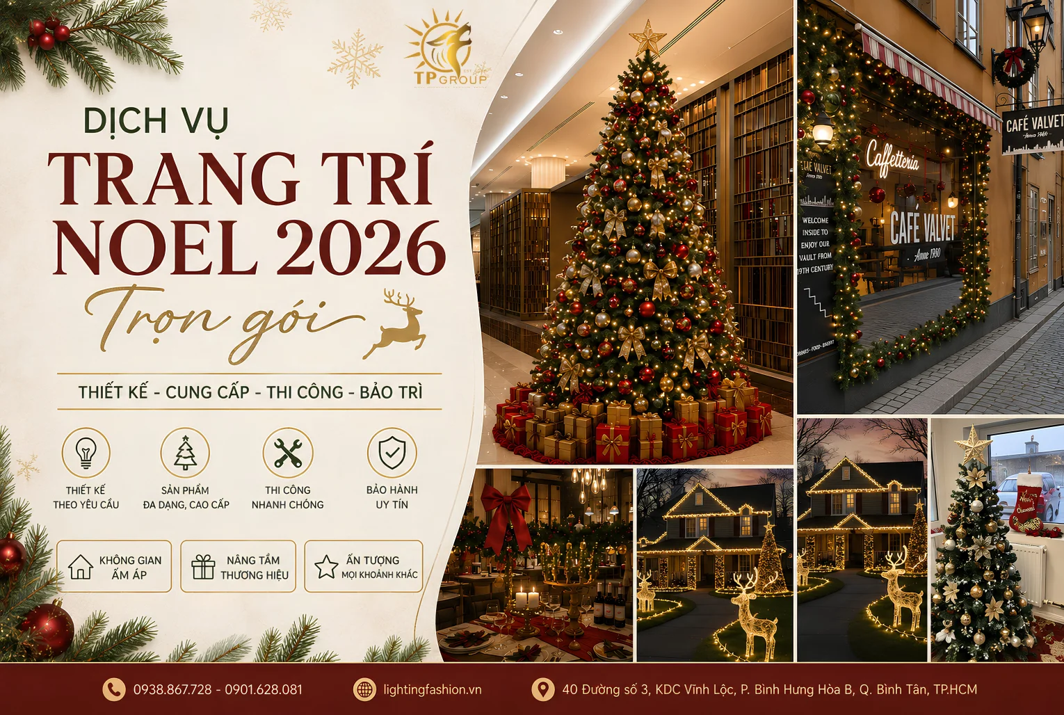 Trang trí noel 2026