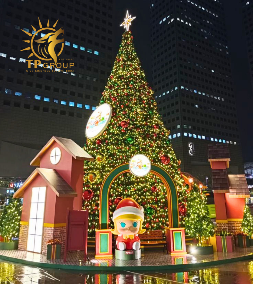 Thiết Kế Thi Công Cây Thông Noel Khổng Lồ 8m–20m 16 Cay thong noel khong lo 6