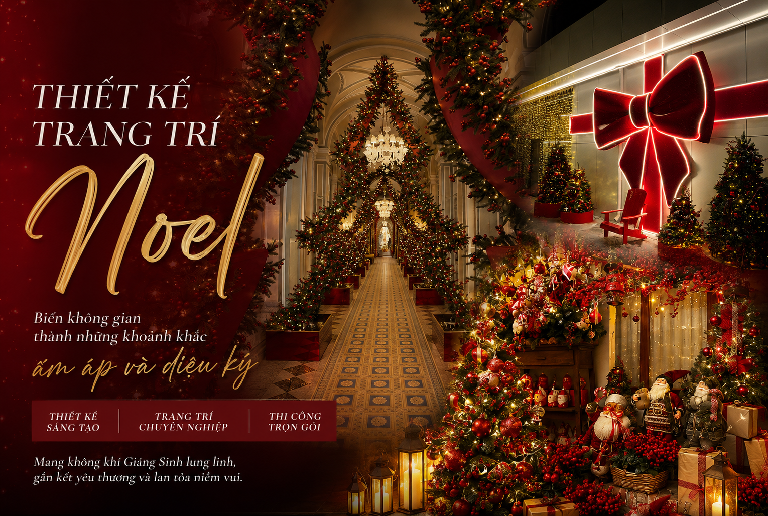 Lên concept các mẫu noel hot nhất 2026 độc lạ