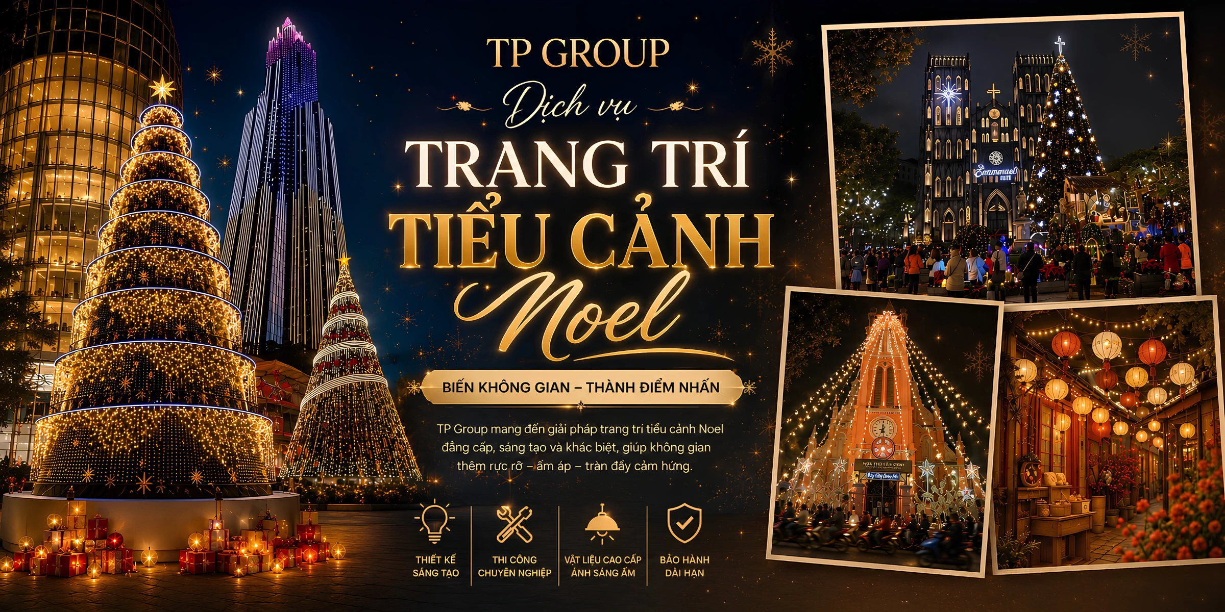 Dịch vụ trang trí Noel thành phố Hồ Chí Minh