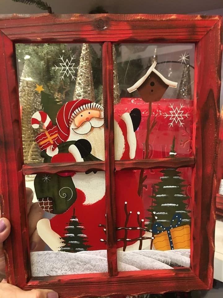 50 mẫu trang trí tiểu cảnh noel cửa sổ