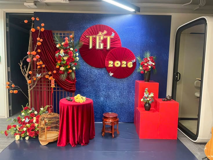 30+ Phong Cách Trang Trí Tết Xưa Và Tết Hiện Đại Đẹp, Ấn Tượng 23 Trang tri Tet voi chu noi