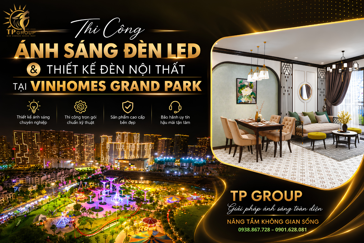 Trang Trí Giáng Sinh Vinhomes Grand Park